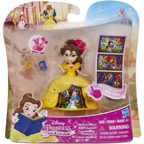 Disney Princess Hasbro Little Kingdom Mini Principessa Bella - Bambola Multicolore