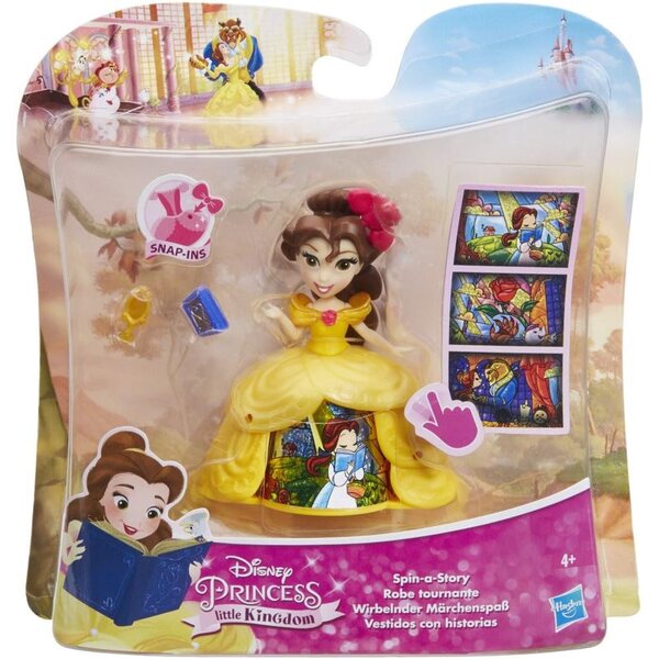 Disney Princess Hasbro Little Kingdom Mini Principessa Bella - Bambola Multicolore