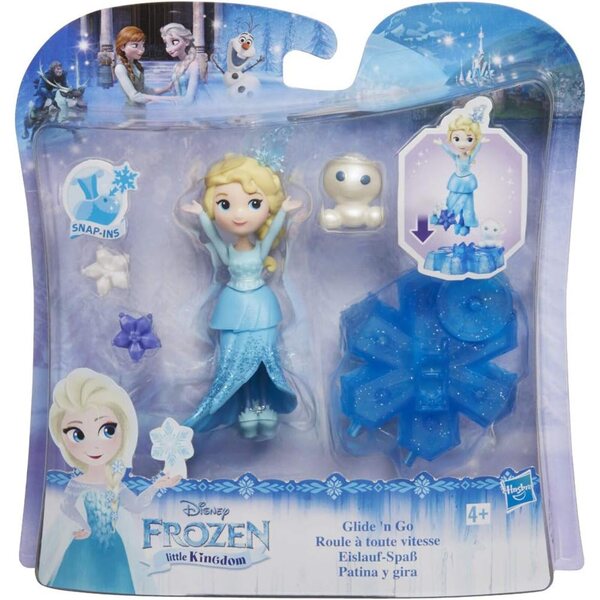 Hasbro Frozen Mini-Puppe mit rotierender Schneeflocke, zufälliges Modell