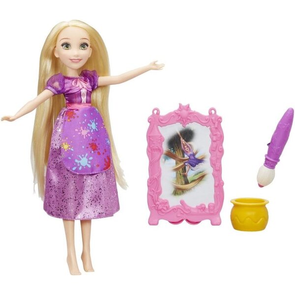 Rapunzel Fashion Disney Princess Puppe mit kämmbaren Haaren und ikonischem Kleid