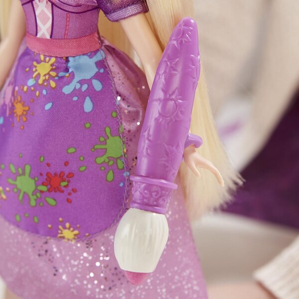 Bambola Rapunzel Fashion Disney Princess con Capelli da Pettinare e Abito Iconico