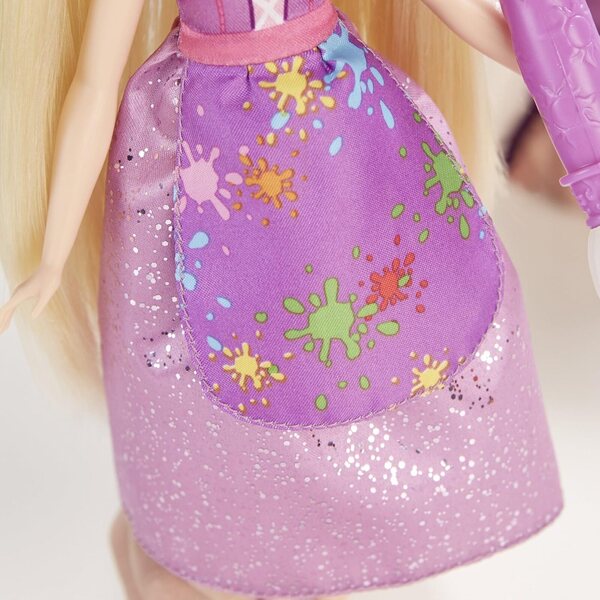 Bambola Rapunzel Fashion Disney Princess con Capelli da Pettinare e Abito Iconico