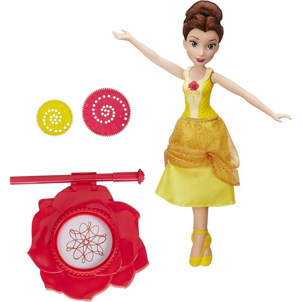 Disney Princess Dancing Doodles Belle: Interaktive Puppe für kreative Zeichnungen