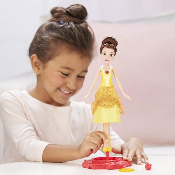 Disney Princess Dancing Doodles Belle: Interaktive Puppe für kreative Zeichnungen