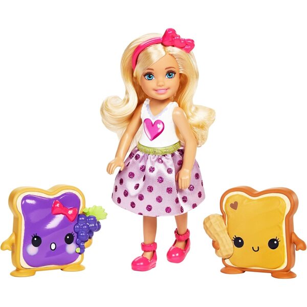 Chelsea und ihre Freunde-Puppe mit Barbie Dreamtopia-Zubehör – Mattel mehrfarbig