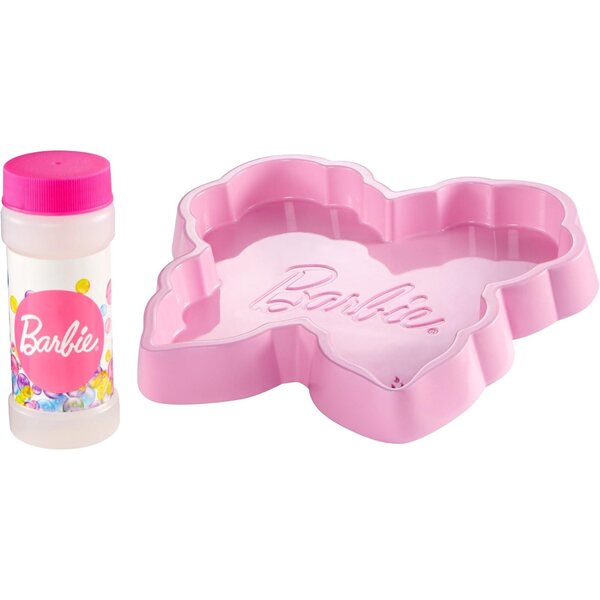Barbie Magic Bubble Fairy mit Schmetterlingsflügeln, die Seifenblasen erzeugen