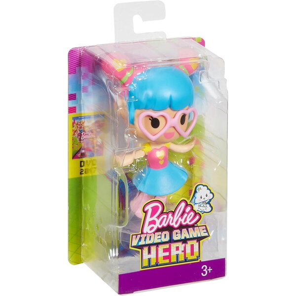 Barbie Video Game Hero Junior Puppe mit Herzbrille – Lernspielzeug