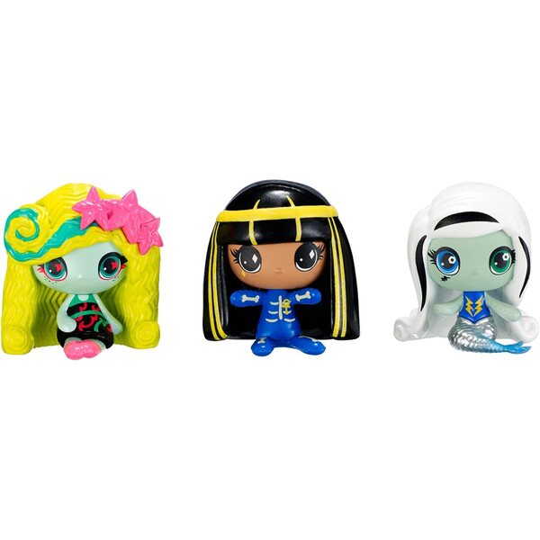 Monster High Minis 3-Pack #4 – Set mit 3 Original Mattel Minifiguren