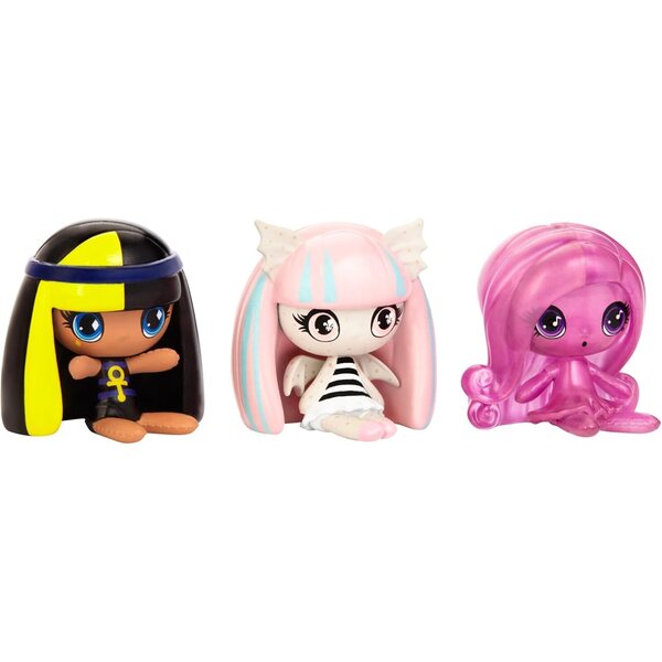 Monster High Minis 3 Teile mit Cleo de Nile, Rochelle Goyle und Ari Hauntington als Sammlerstück