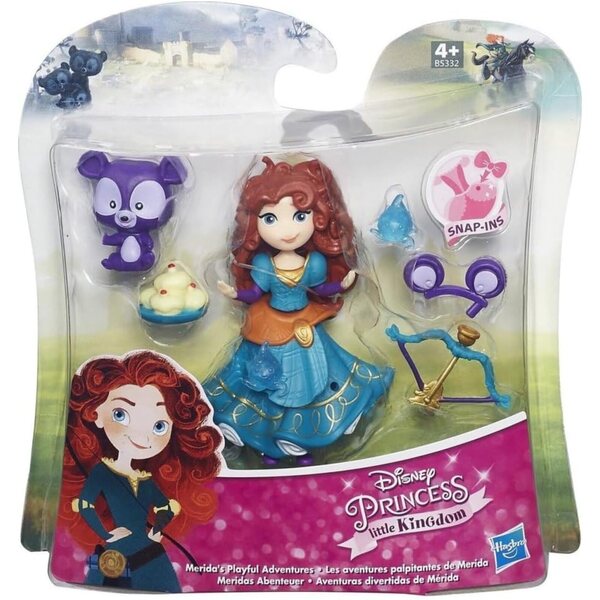Bambole Principesse Disney Piccole 7,5 cm con Accessori Modelli Assortiti