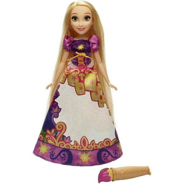 Disney Princess Hasbro: Prinzessinnen Merida, Cinderella oder Rapunzel mit Zauberstab