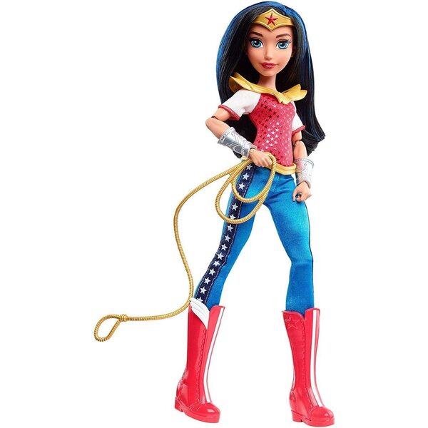 Mattel DC Super Hero Girls Bambola Wonder Woman 30,5 cm con accessori originali