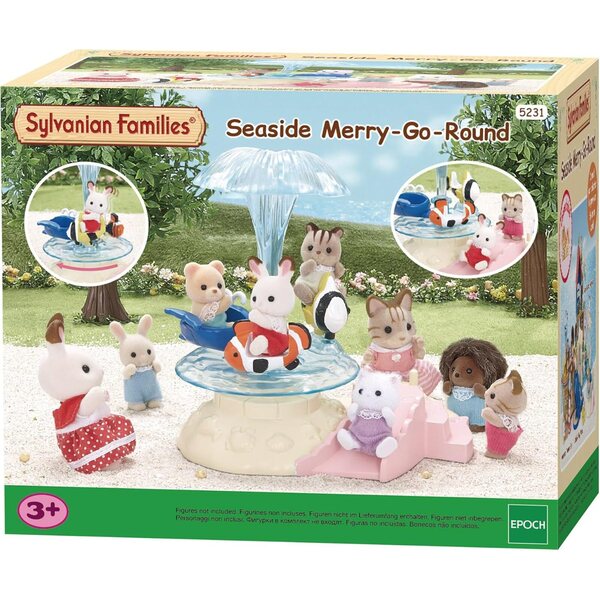 Sylvanian Families Carousel Marina 5231 – Kreativspiel für Kinder von 3–10 Jahren