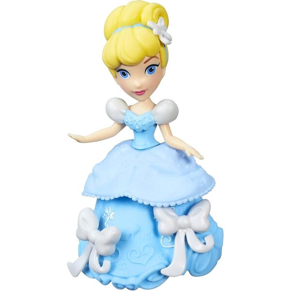 Mini-Disney-Cinderella-Puppe 8 cm mit Kleidung und Zubehör – Spiel 4+