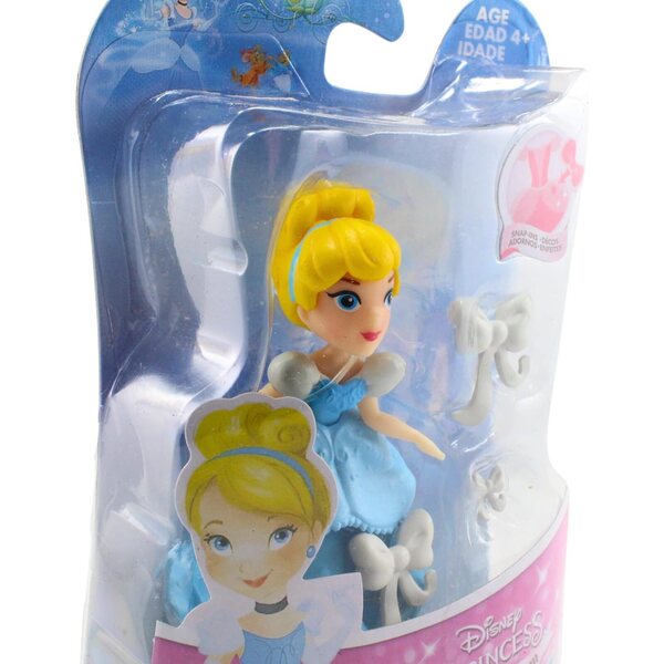 Mini Bambola Disney Cenerentola 8 cm con Abiti e Accessori - Gioco 4+