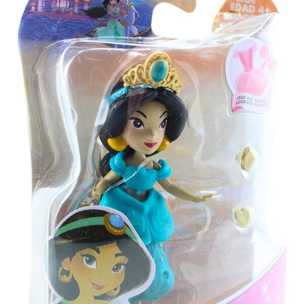 Mini Disney prinses Jasmine pop van 8 cm met kleding en accessoires