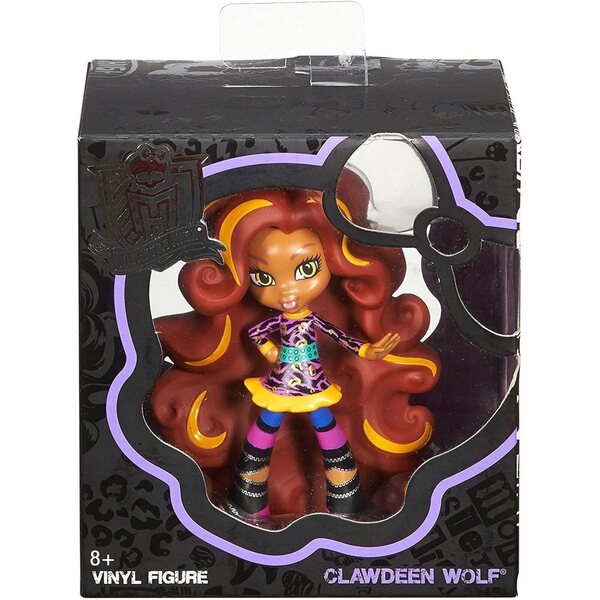 Figura in vinile Monster High Clawdeen Wolf di Mattel, giocattolo collezionabile