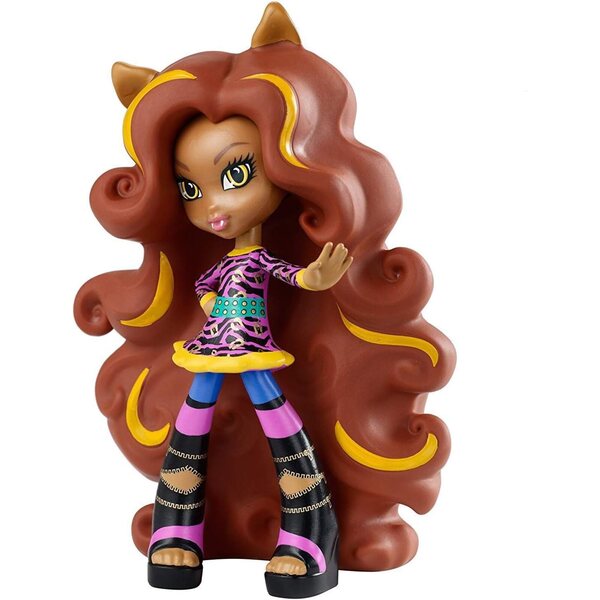 Figura in vinile Monster High Clawdeen Wolf di Mattel, giocattolo collezionabile