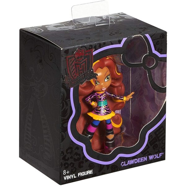 Figura in vinile Monster High Clawdeen Wolf di Mattel, giocattolo collezionabile
