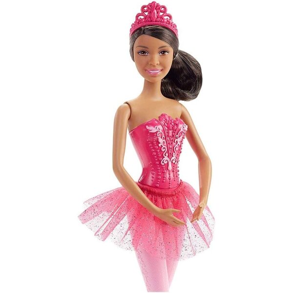 Barbie Ballerina mit rosa Tutu, Krone und Schuhen – kreatives und magisches Spiel