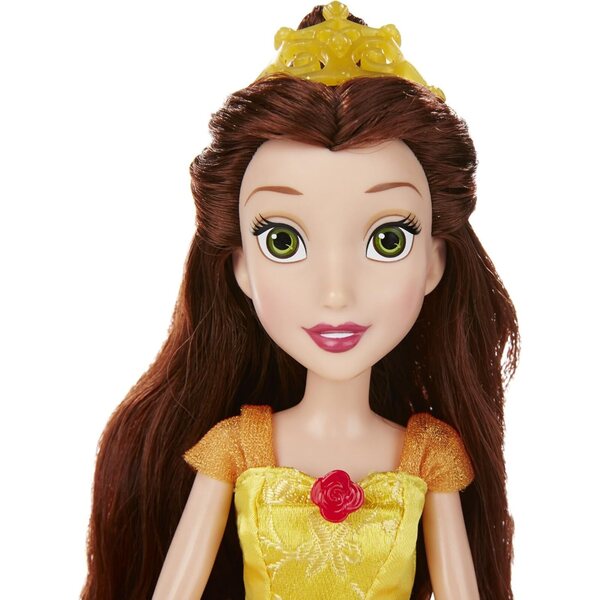 Disney Princess Long Locks Belle – Hasbro-Puppe mit langen Haaren und Accessoires