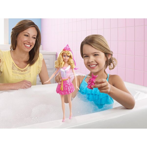 Badezimmerfarbe der Disney-Prinzessinnen Mattel: Aurora, Aschenputtel und Arielle wechseln die Farbe