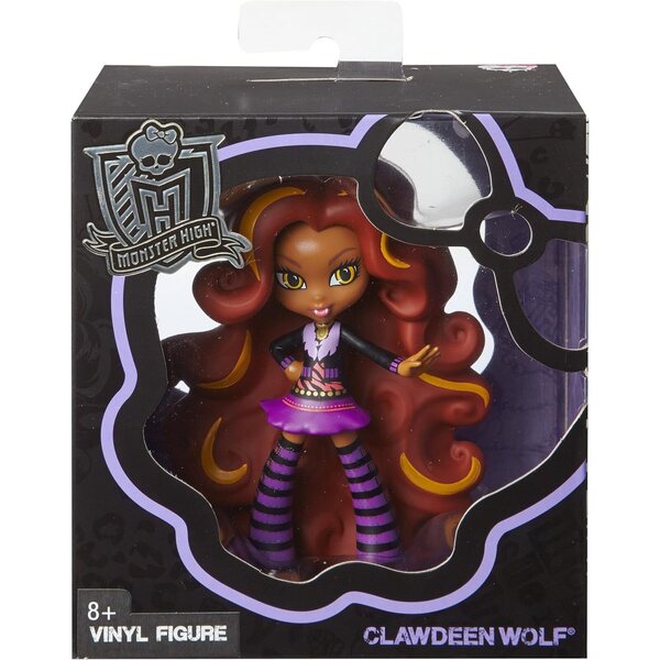 Mattel Monster High Mini Bambola Clawdeen Wolf con Look Mostruoso e Dettagli Curati