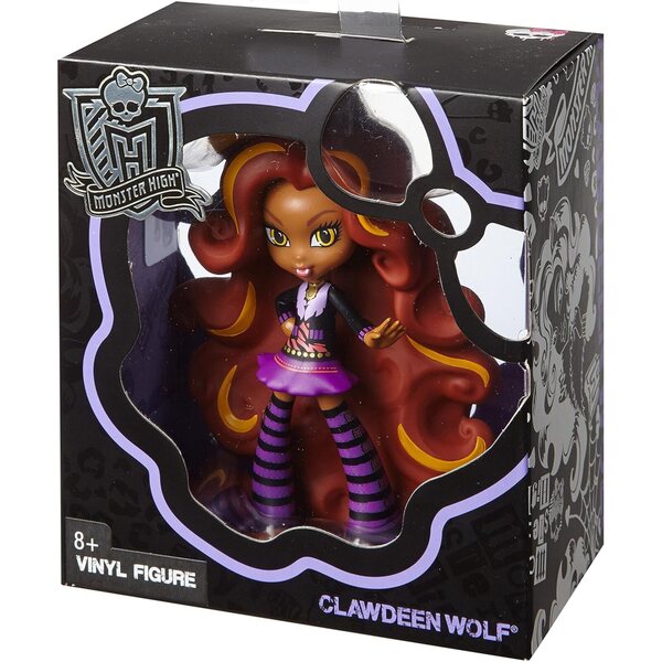 Mattel Monster High Mini Bambola Clawdeen Wolf con Look Mostruoso e Dettagli Curati