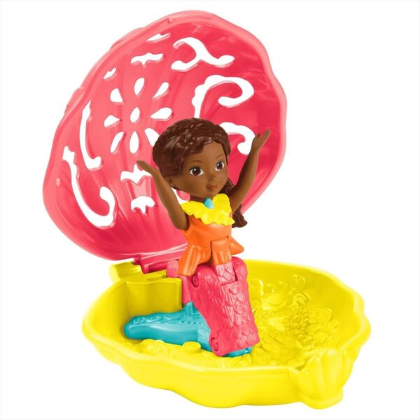 Fisher-Price Nickelodeon Dora and Friends Emma Meerjungfrau mit Wasserspielzeug für Kinder
