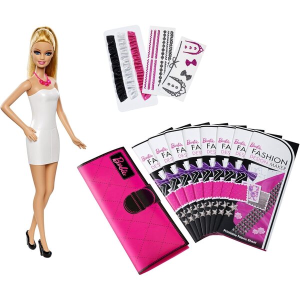 Barbie Fashion Design Maker: Crea Moda Personalizzata con Bambola e Accessori