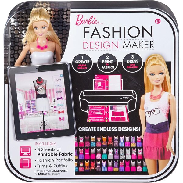 Barbie Fashion Design Maker: Crea Moda Personalizzata con Bambola e Accessori