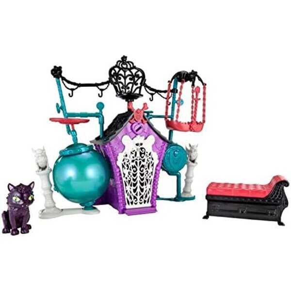 Monster High BDF06 – The Crypt of Secrets Spielset mit Kreaturen und Zubehör