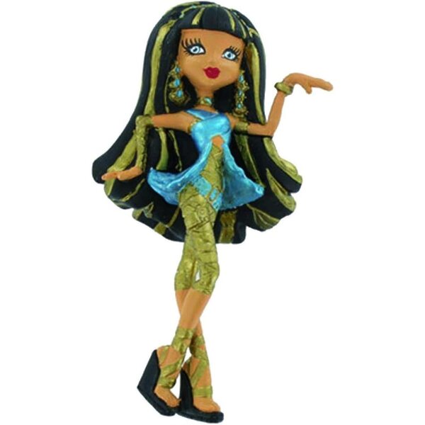 Cleo de Nile Monster High Comansi Puppe – detaillierte Figur für Kinder ab 3 Jahren