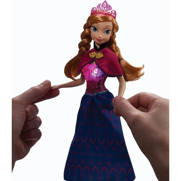 Frozen Anna Musica Incantata – Interaktive Puppe mit Disney-Lichtern und Sounds