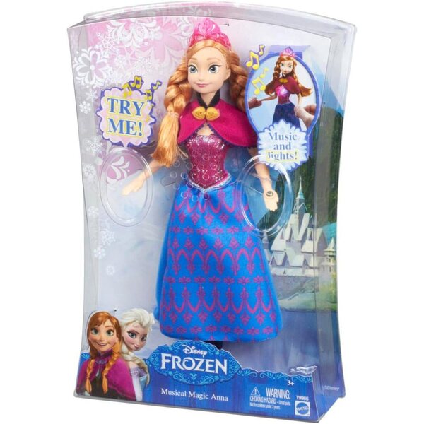Frozen Anna Musica Incantata – Interaktive Puppe mit Disney-Lichtern und Sounds
