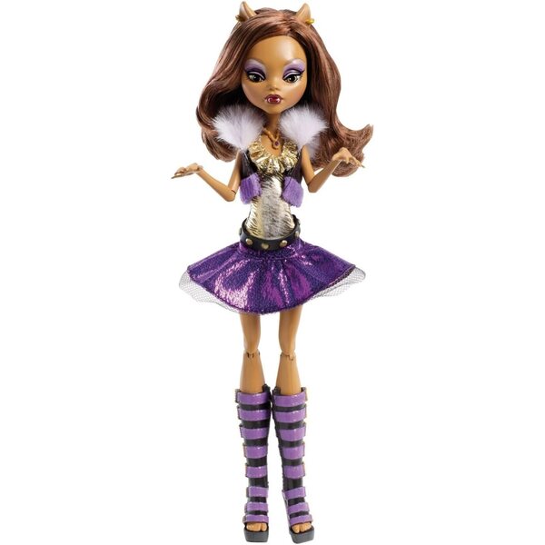 Monster High Clawdeen Wolf Upiorki-Effekt Original Mattel Spielzeug