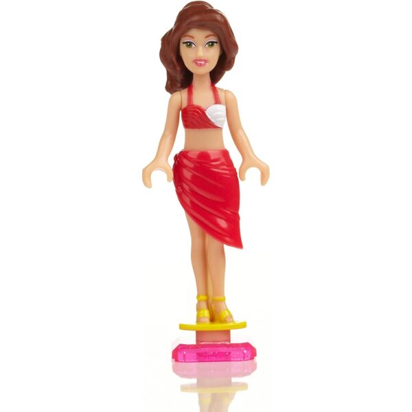 MEGA Bloks Barbie Splash Time Teresa mit Strandkorb und Zubehör