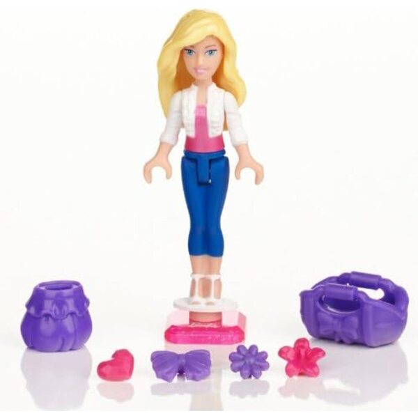 Mega Bloks Barbie Puppy Pals Haus und Zubehör zum Bauen von Welpen