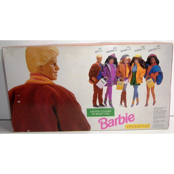 Mattel Ken Shopping United Colours of Benetton Vintage - Barbie zbirka figur