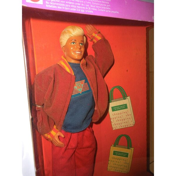 Mattel Ken Shopping United Colours of Benetton Vintage - Barbie zbirka figur