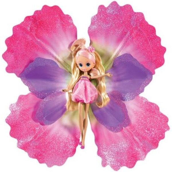 Barbie Pollicina Mattel con Ali a Forma di Petali di Fiore - Bambina Alata