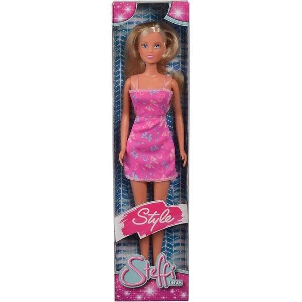 Steffi Love Style - Bambola fashion con abito floreale, 29 cm, 3+ anni
