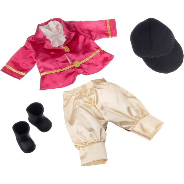 Vestitini New Born per bambole 38-43 cm - Kit abiti Horse Riding personalizzati