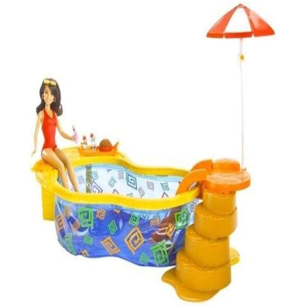 Barbie Mattel Hi School Musical Gabriella con Piscina e Accessori Estivi