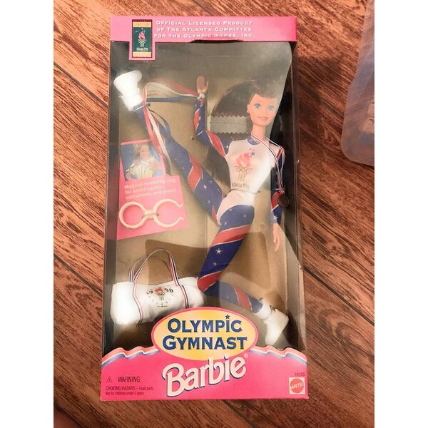 Barbie brünette Turnerin, 1993, neu in Box – seltenes Sammlerstück
