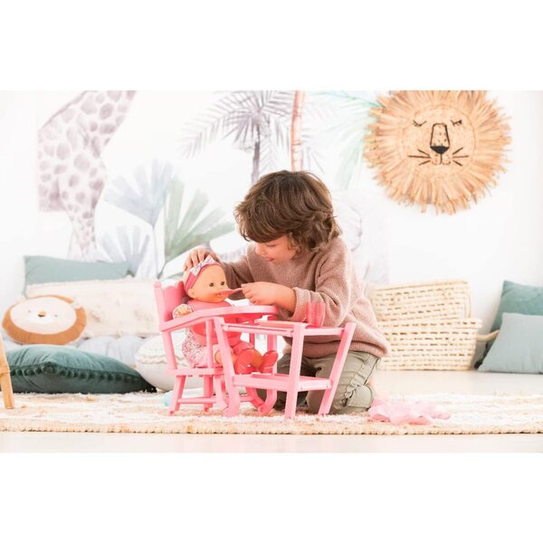 Corolle Mon Grand Poupon 2 in 1 Hochstuhl für Puppen 36-42 cm, +3 Jahre