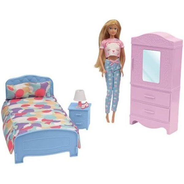 SPIELEN Tanya Traumzimmer für Puppenhaus | Komplettes Set