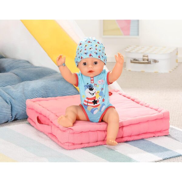 BABY born Magic Boy 43 cm con 10 Funzioni Realistiche e Magico Ciuccio
