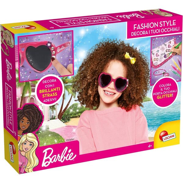 Lisciani Barbie Fashion Style: Decora i Tuoi Occhiali con Pennarelli e Gemme