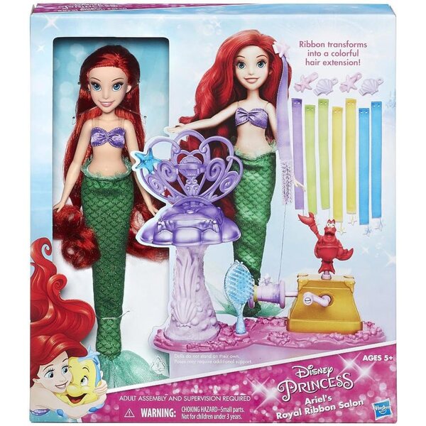 Rapunzel und Ariel Beauty Salon Hasbro B6835 mit Puppe und Zubehör